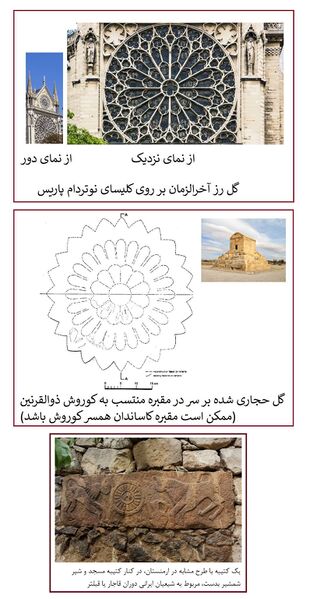 پرونده:Rose Flower Cyrus Tomb Paris Church.jpg